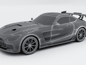 Mercedes AMG GT Track Series Modelo 3D