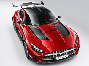 Mercedes AMG GT Track Series Modelo 3D