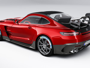 Mercedes AMG GT Track Series Modelo 3D