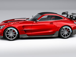 Mercedes AMG GT Track Series Modelo 3D