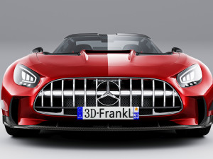 Mercedes AMG GT Track Series Modelo 3D