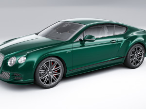 Bentley continental ss 2010 Modelo 3D