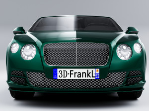 Bentley continental ss 2010 3D Model