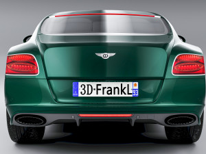 Bentley continental ss 2010 3D Model