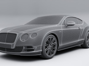 Bentley continental ss 2010 3D Model