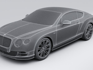 Bentley continental ss 2010 3D Model