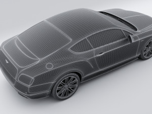 Bentley continental ss 2010 3D Model