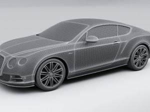 Bentley continental ss 2010 3D Model