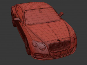 Bentley continental ss 2010 3D Model