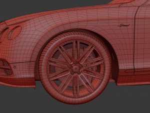 Bentley continental ss 2010 3D Model