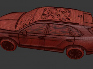 Bentley Bentayga Hybrid 3D Model