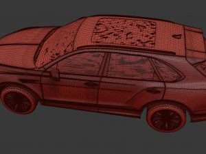 Bentley Bentayga Hybrid 3D Model