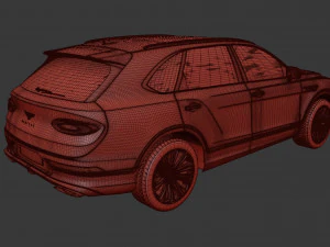 Bentley Bentayga Hybrid 3D Model