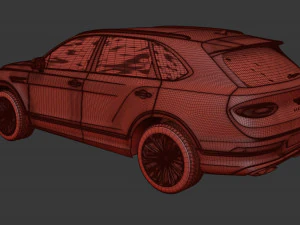 Bentley Bentayga Hybrid 3D Model