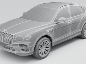 Bentley Bentayga Hybrid 3D Model