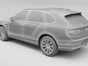 Bentley Bentayga Hybrid 3D Model