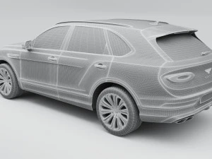 Bentley Bentayga Hybrid 3D Model