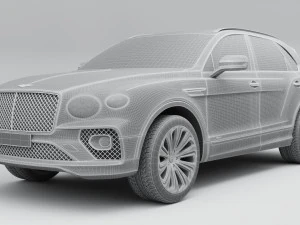 Bentley Bentayga Hybrid 3D Model