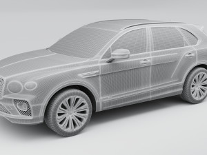 Bentley Bentayga Hybrid 3D Model