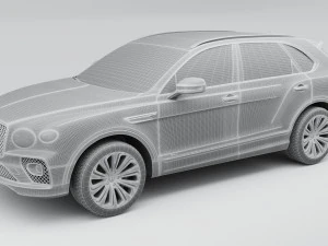 Bentley Bentayga Hybrid 3D Model