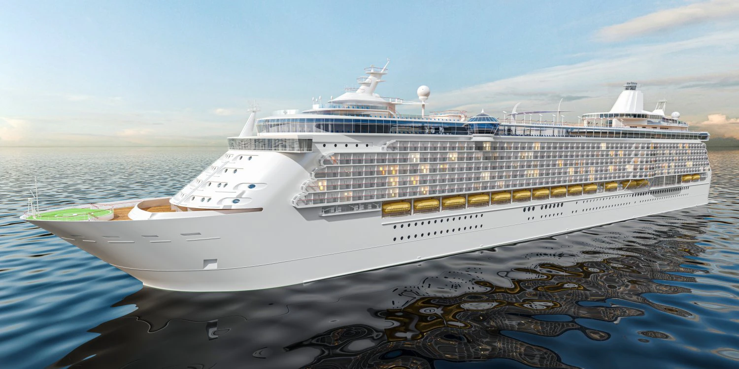 Passenger Cruise Ship Generic 3D Model .c4d .max .obj .3ds .fbx .stl .blend 