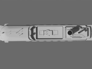 Large Modern Cruiseship Low-poly 3D Model
