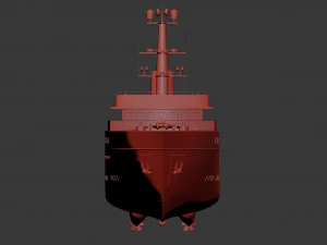 Passenger Cruise Ship Generic 3D Model
