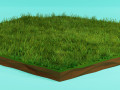 Grass Low Poly 3D Model