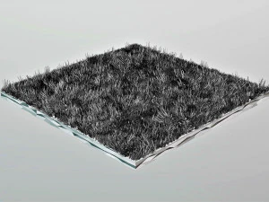 Gras Laag Poly 3D Model