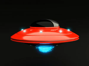 Ovni Low Poly 3D Modell