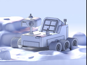 Mars Rover Curiosity Modelo 3D