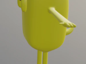 jake el perro Modelo 3D