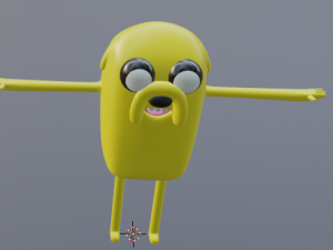 Jake el perro 3D Модель