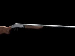 Ash Industries Shotgung - LOW POLY PBR Model 3D