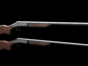 Ash Industries Shotgung - LOW POLY PBR 3D Model