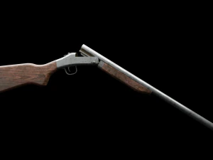 Ash Industries Shotgung - LOW POLY PBR 3D Model