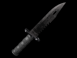M9 Bayonet 3D LowPoly Model- Gameready Knife Low-poly Model 3D
