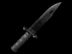 M9 Bayonet 3D LowPoly Model- Gameready Knife Low-poly 3D Model