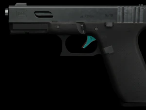Glock Gameasset Low Poly 3D Model