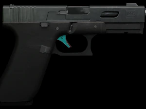 Glock Gameasset Low Poly 3D Model