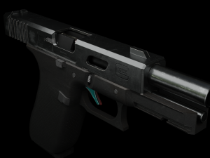 Glock Gameasset Low Poly 3Dモデル