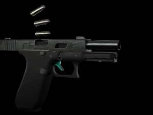 Glock Gameasset Low Poly 3D Model