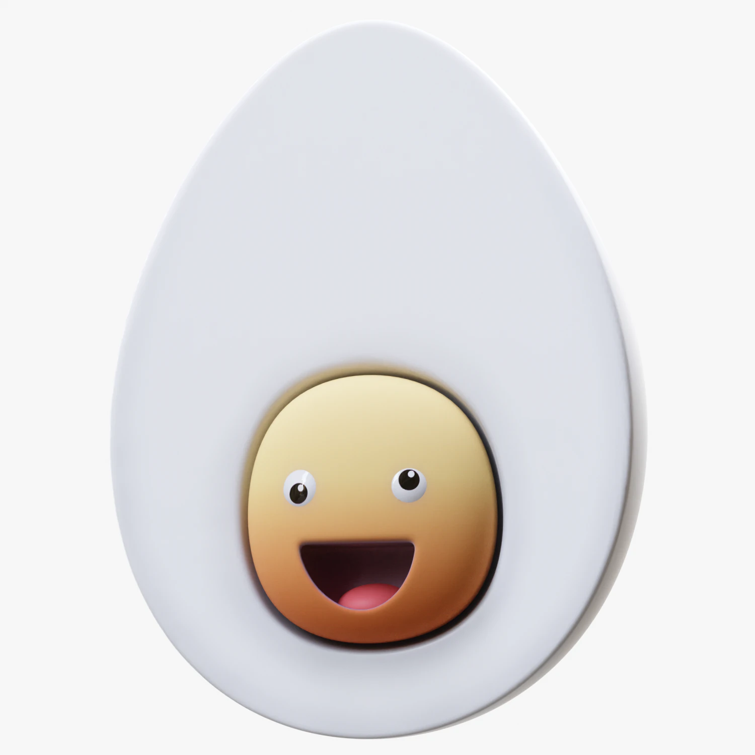 Uovo stilizzato Modello 3D .c4d .max .obj .3ds .fbx .stl .blend 