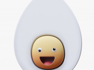 Stylized Egg Modelo 3D