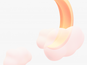 Stylized Moon 3D Модель