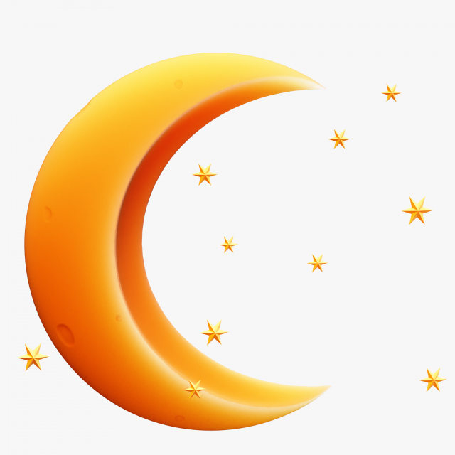 Stylized Moon Modelo 3D .c4d .max .obj .3ds .fbx .stl .blend 