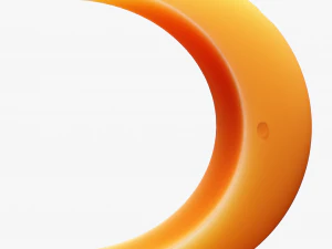 Stylized Moon 3D Model