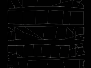 Stylized Wood Planks 3D Model