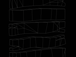 Stylized Wood Planks 3D Model
