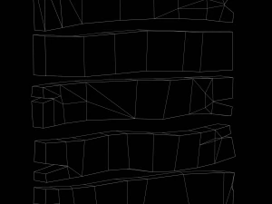 Stylized Wood Planks 3D Model